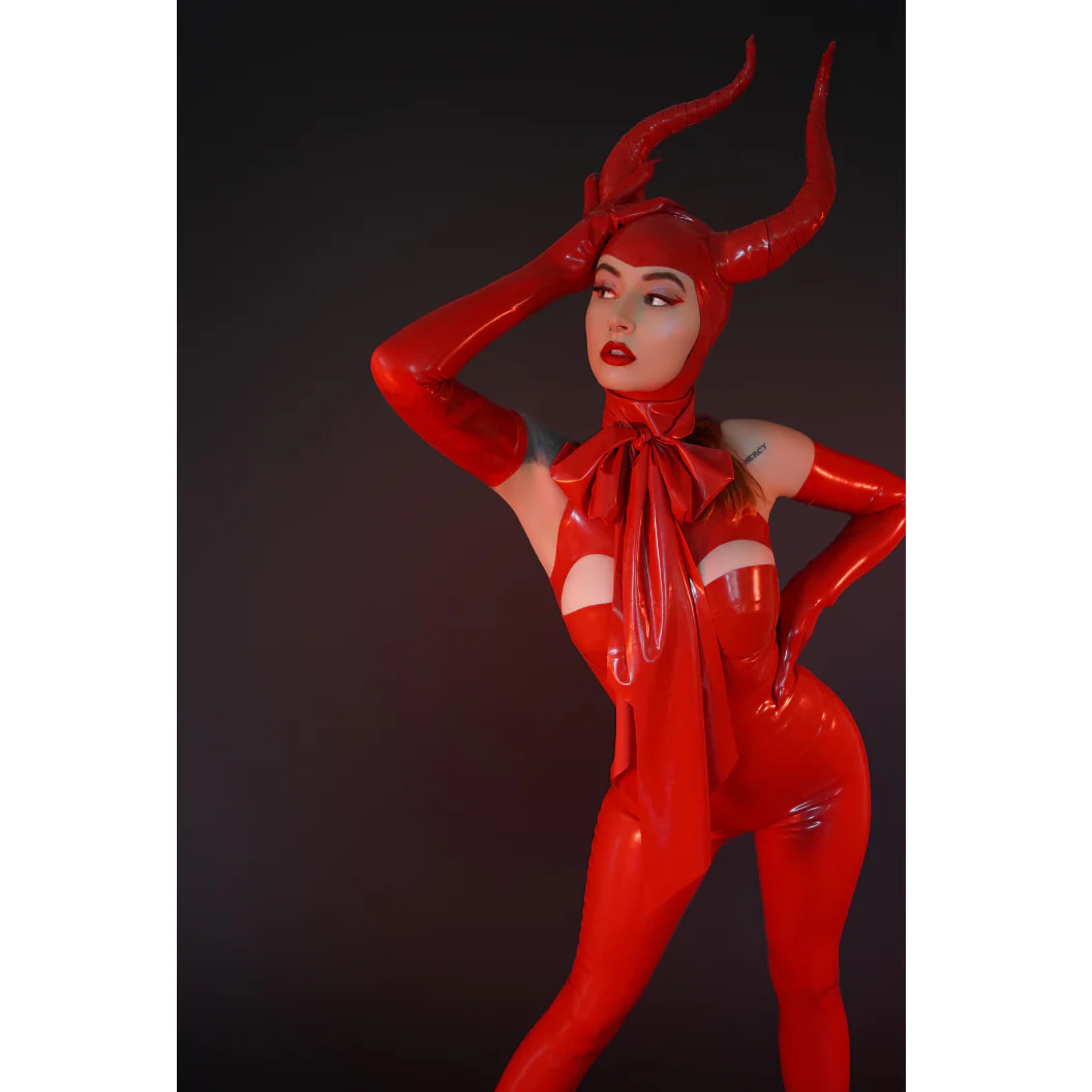 Angel Pussy Bow READY TO SHIP - Image 3