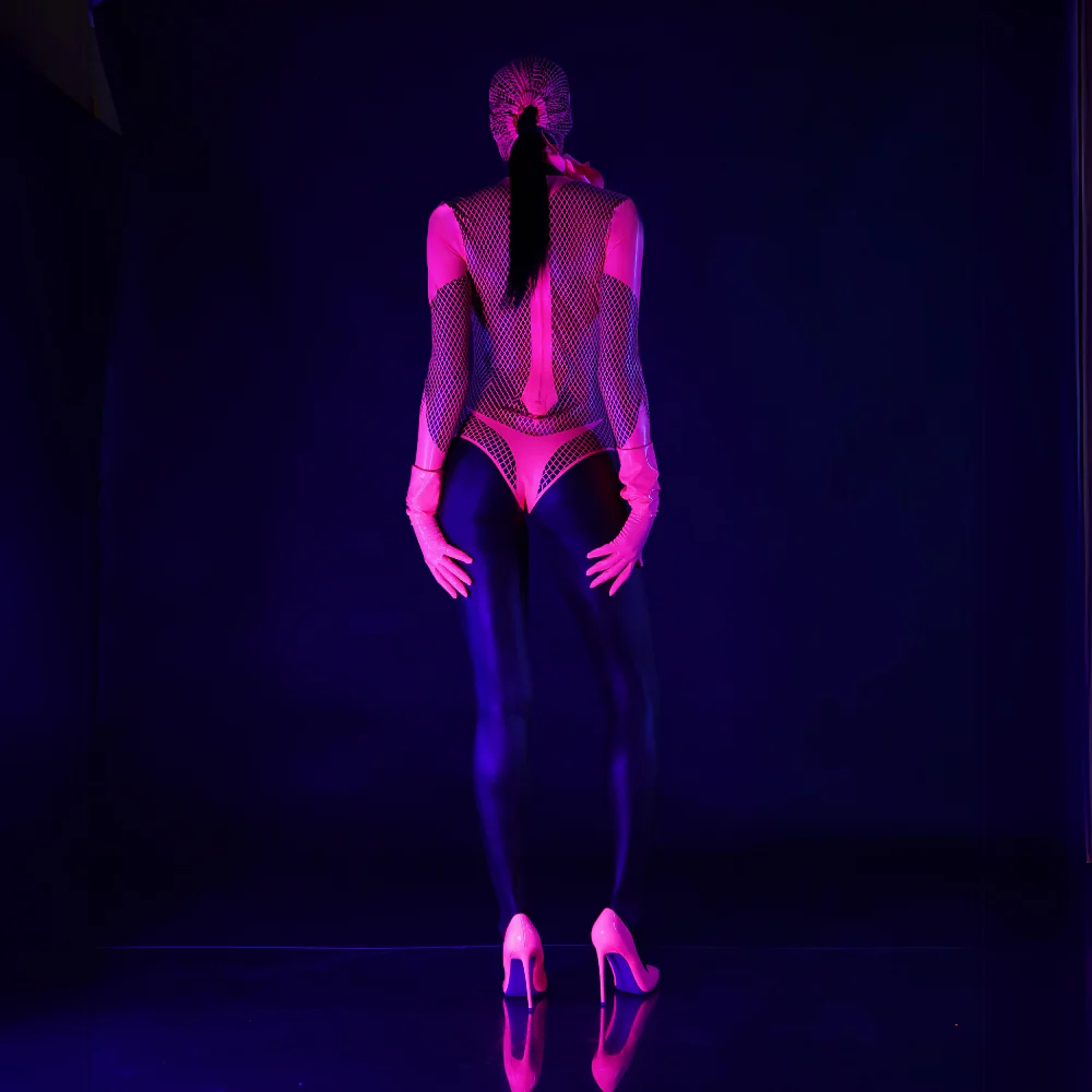Eclipse Fishnet Bodysuit - Image 3