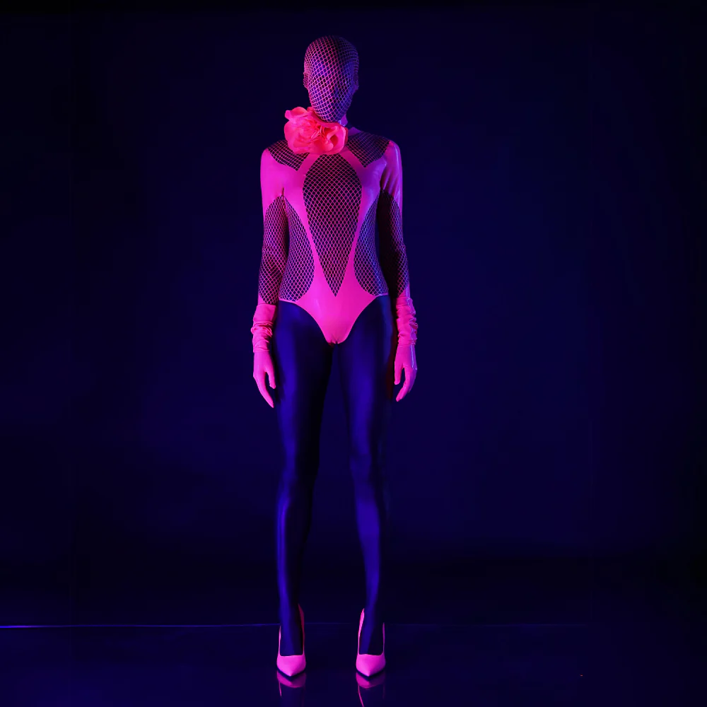 Eclipse Fishnet Bodysuit - Image 5