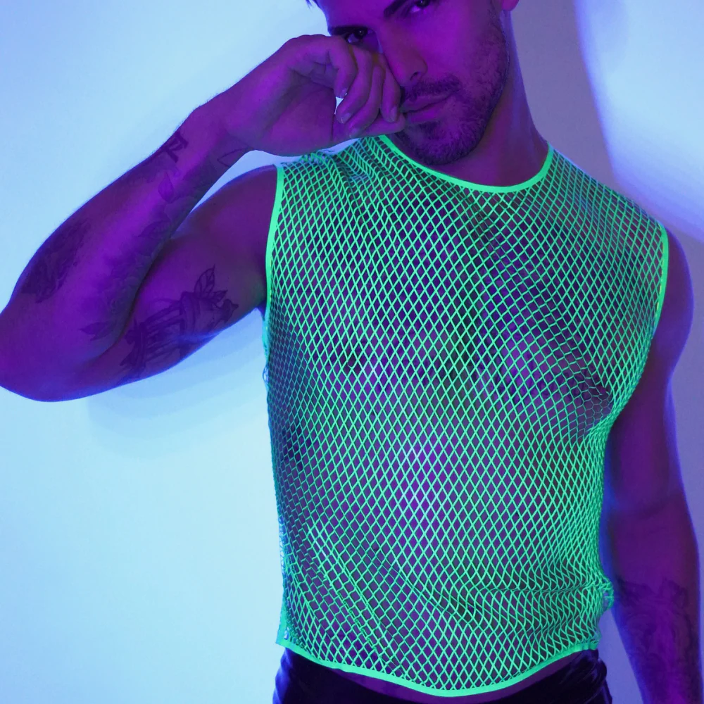Fishnet Muscle T - Image 5