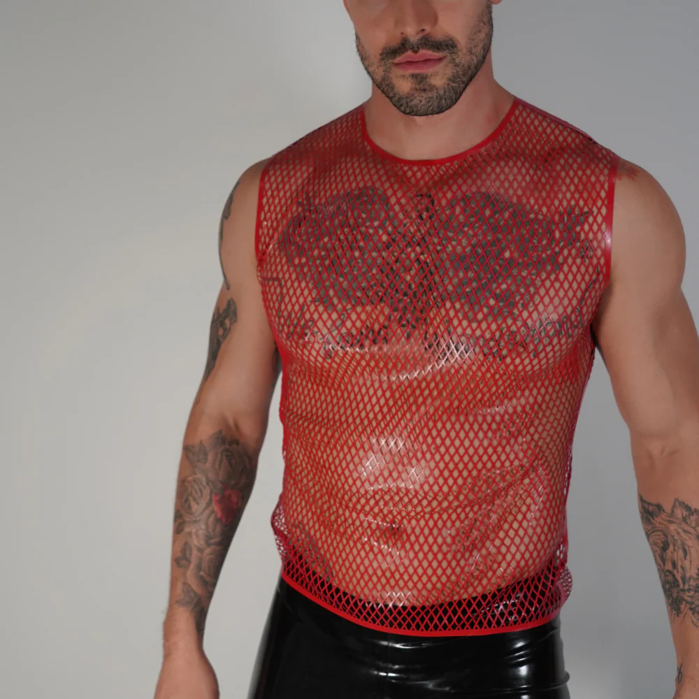 Fishnet Muscle T - Image 8
