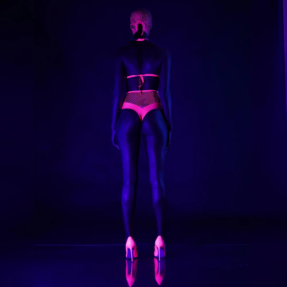 Galaxy Fishnet Knickers - Image 3