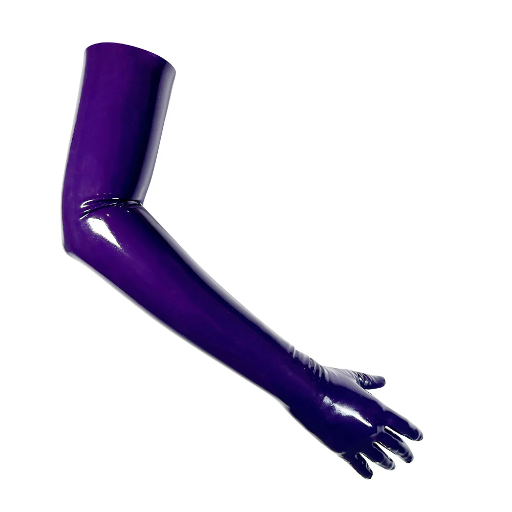 Handmade Long Latex Gloves READY TO SHIP - Image 10
