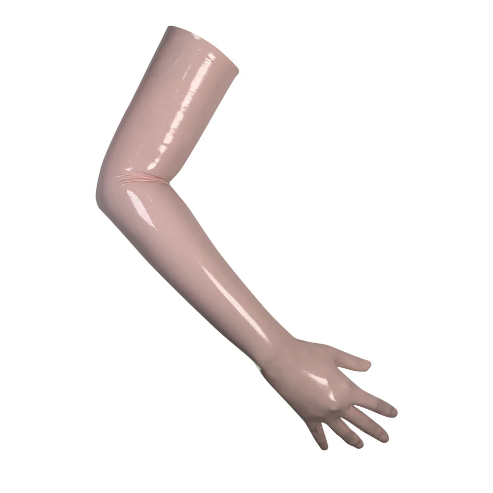 Handmade Long Latex Gloves READY TO SHIP - Image 5