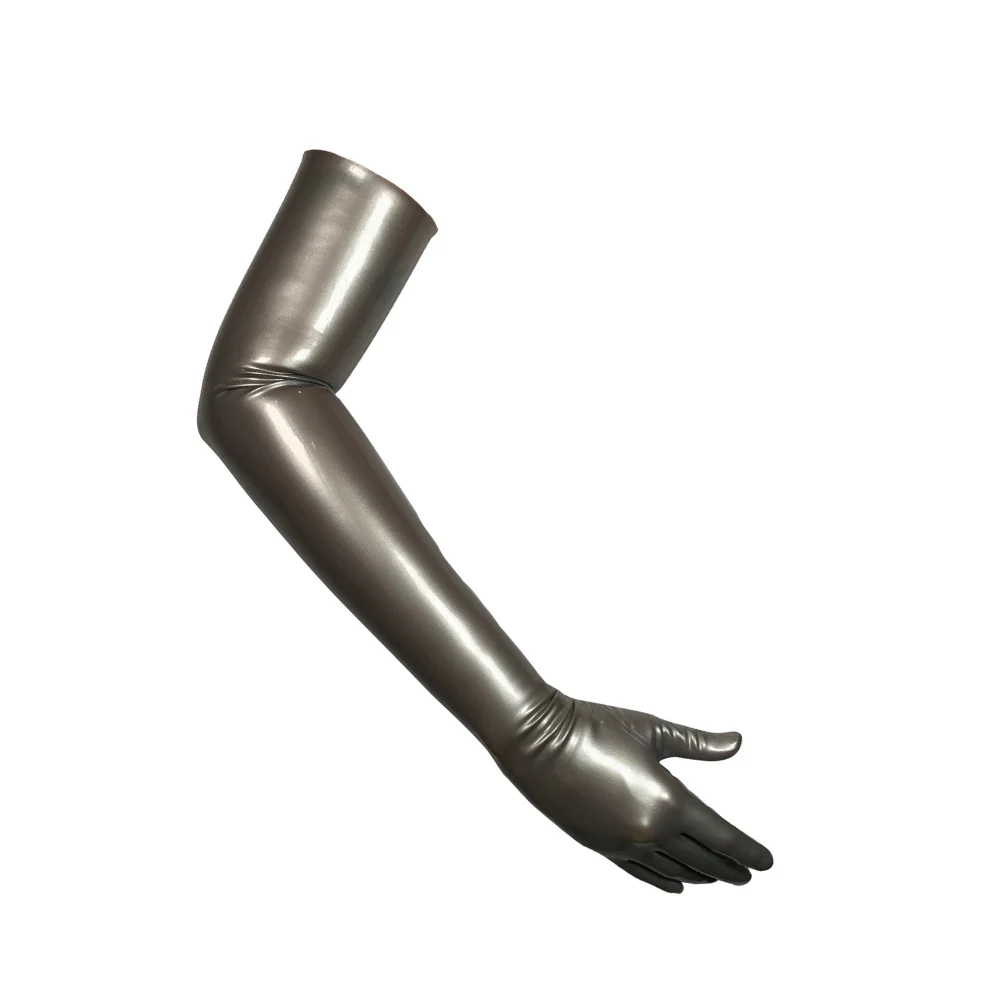 Handmade Long Latex Gloves READY TO SHIP - Image 8