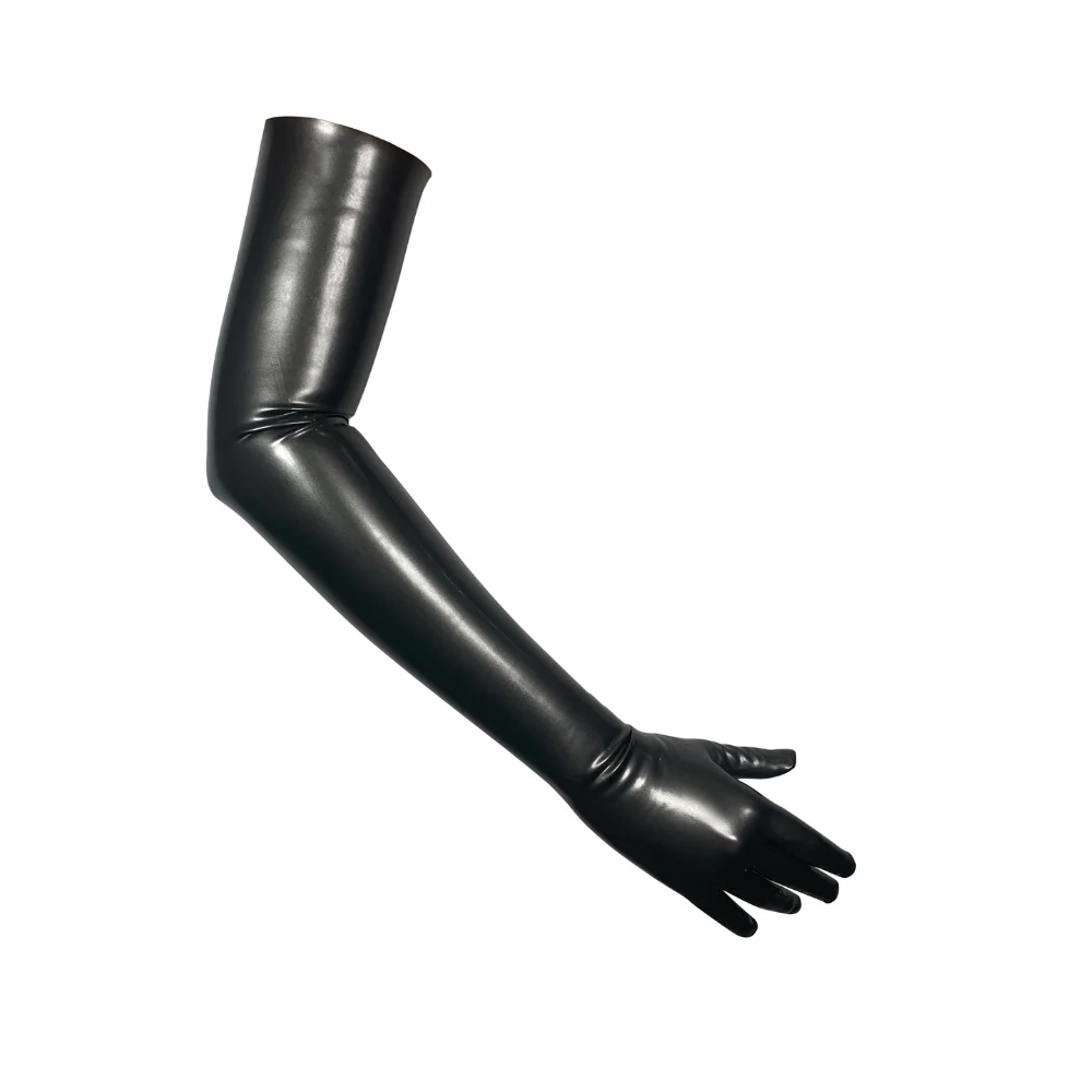 Handmade Long Latex Gloves READY TO SHIP - Image 9