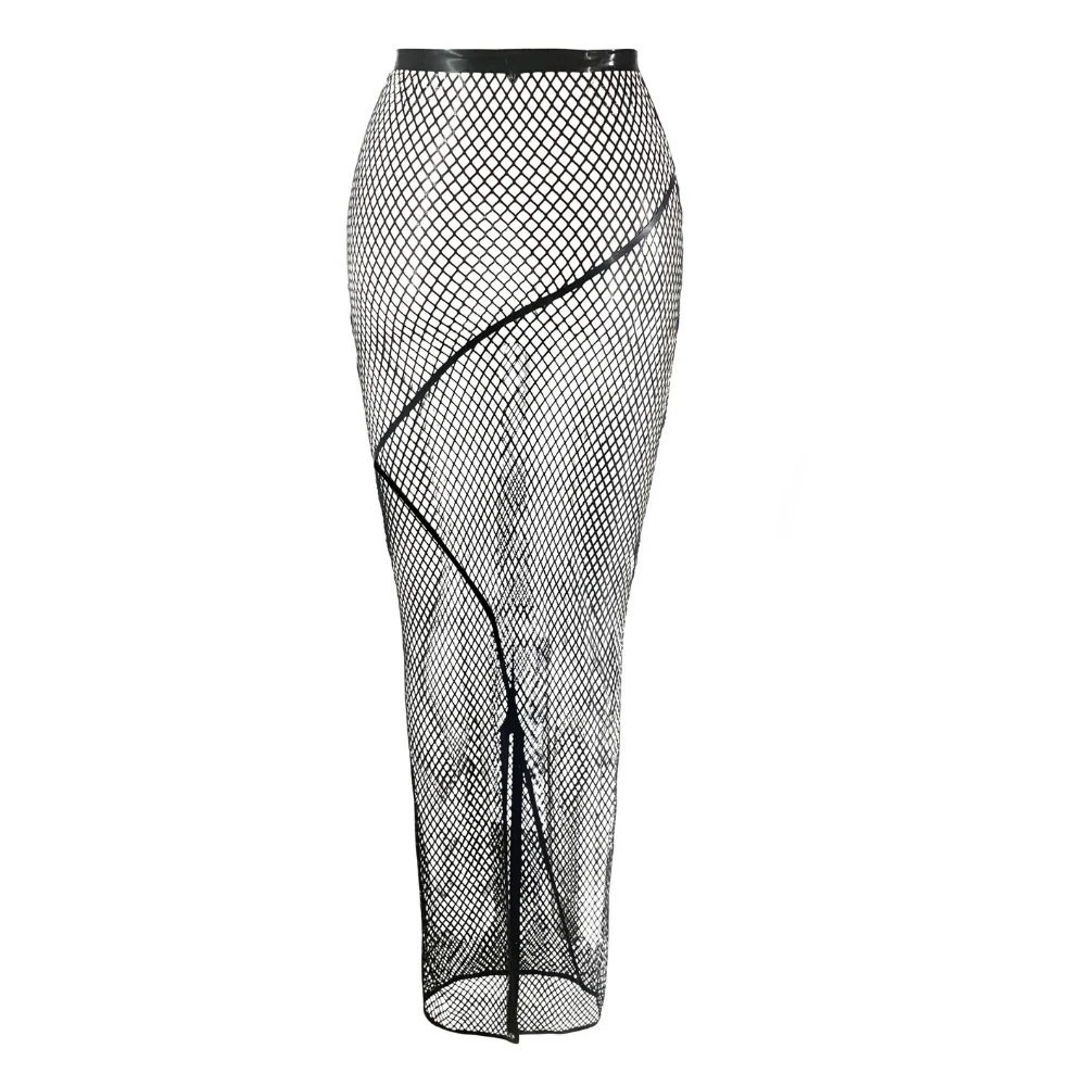 Moonlit Fishnet Skirt