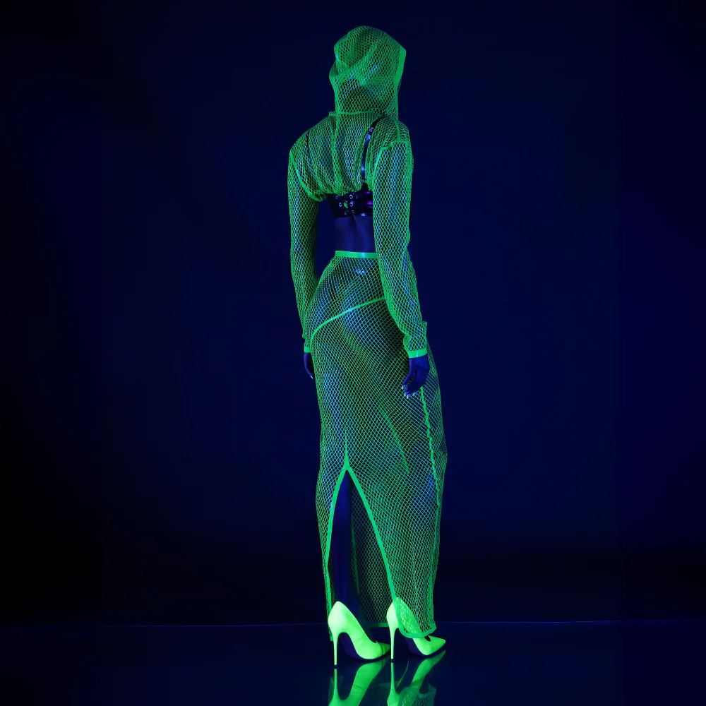 Moonlit Fishnet Skirt - Image 2