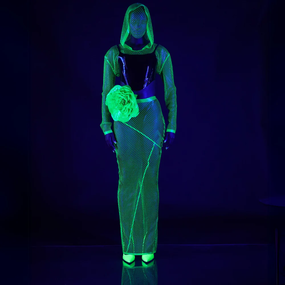 Moonlit Fishnet Skirt - Image 3