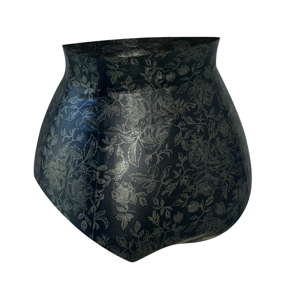 Gold floral Print Knickers READY TO SHIP - Image 3