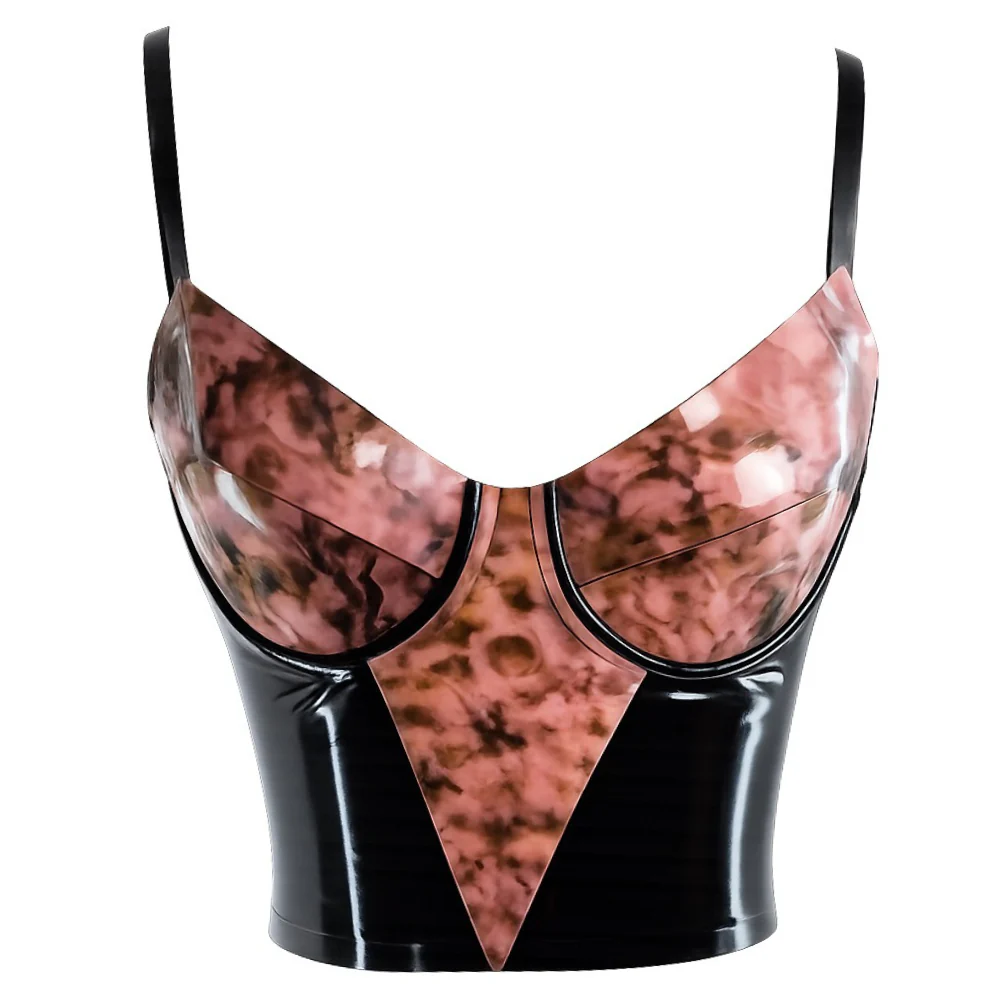 Print Marble Bustier READY TO SHIP