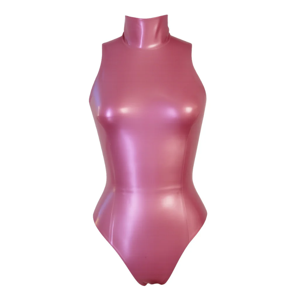Sleeveless Metallic Bodysuit READY TO SHIP