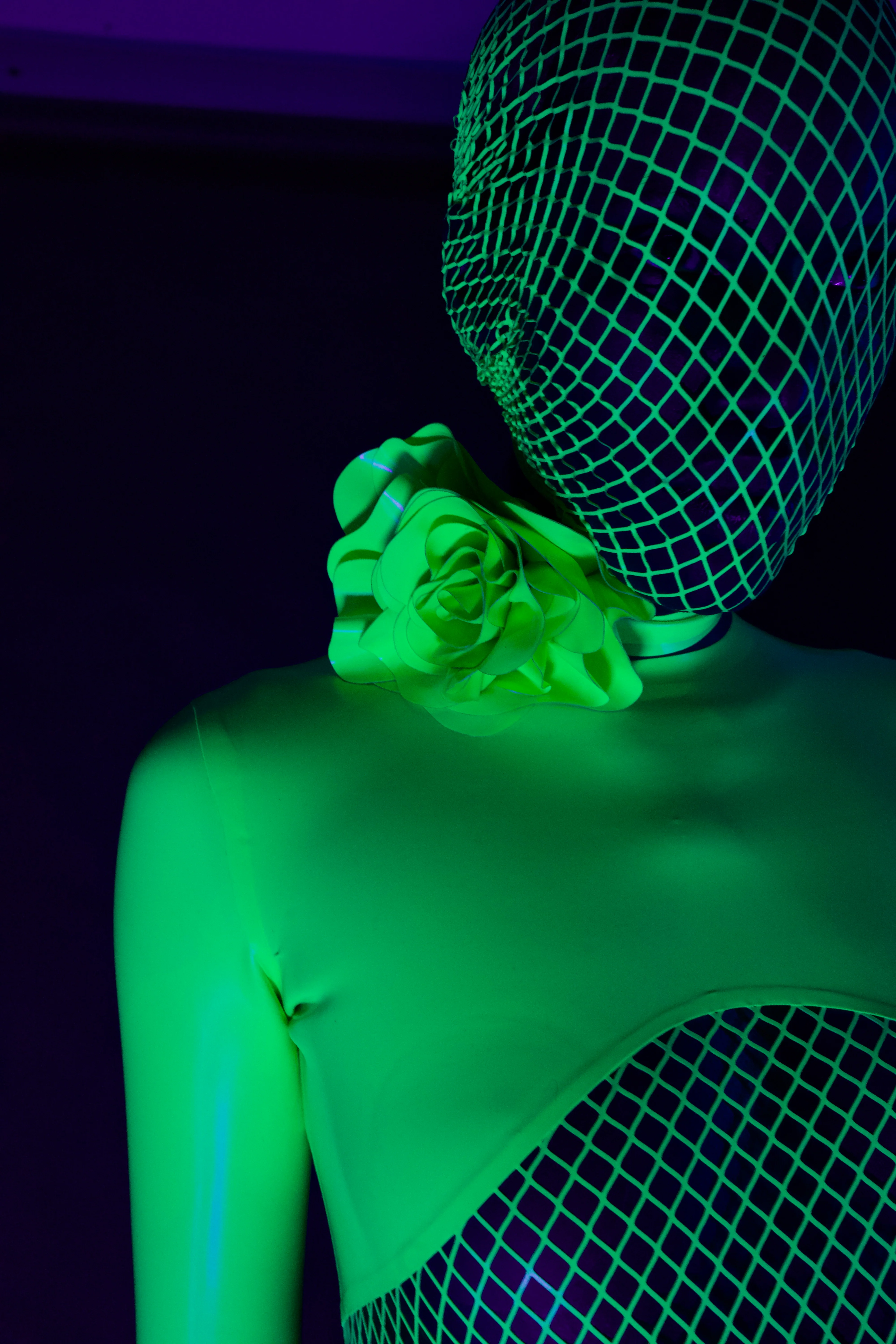 Starry Fishnet Bodysuit - Image 4
