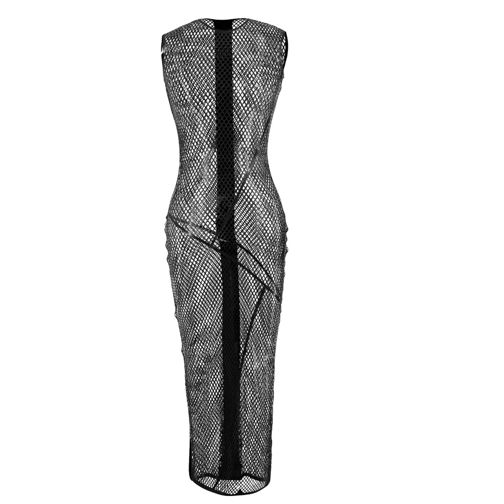 Stellar Fishnet Maxi Dress - Image 7