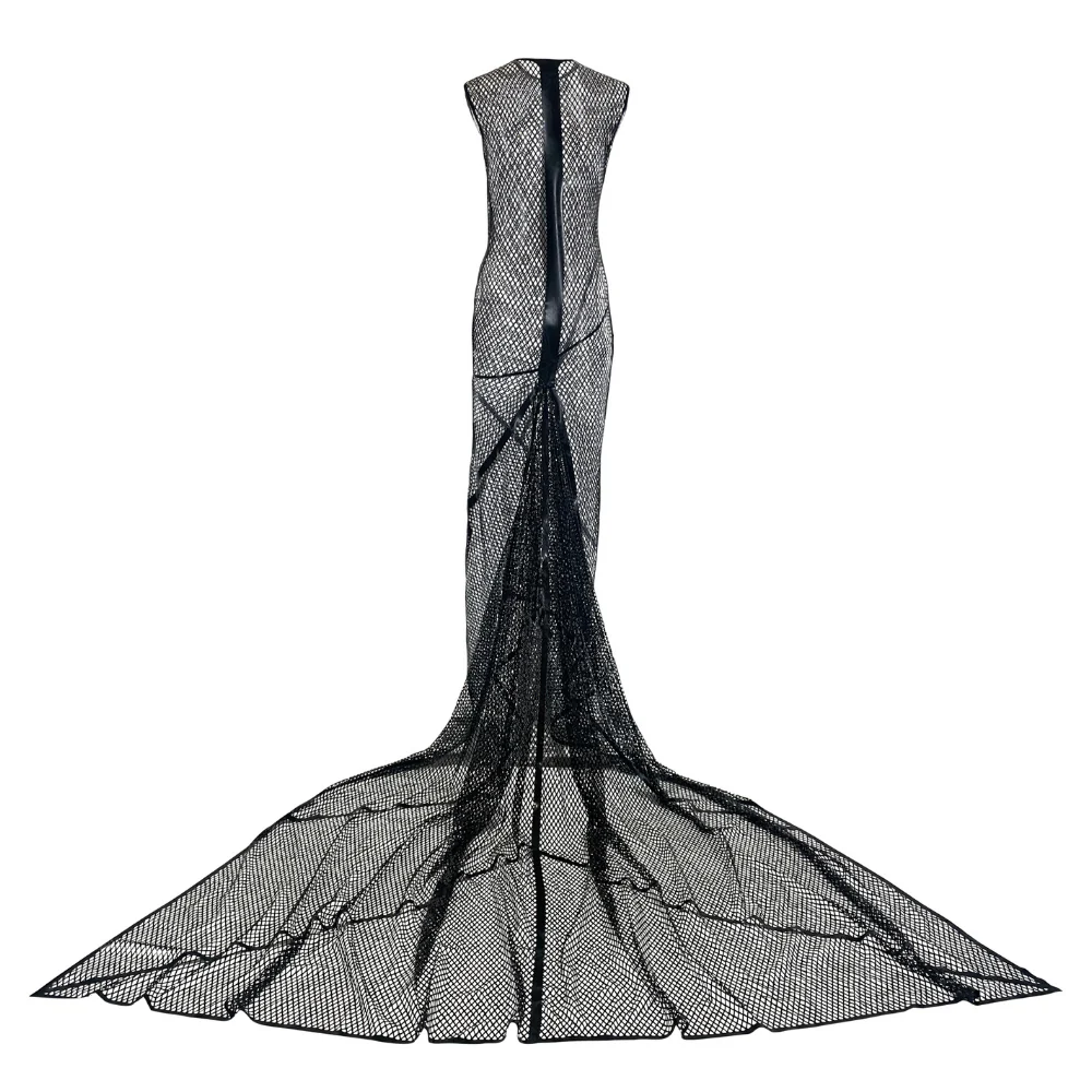 Stellar Fishnet Gown - Image 6