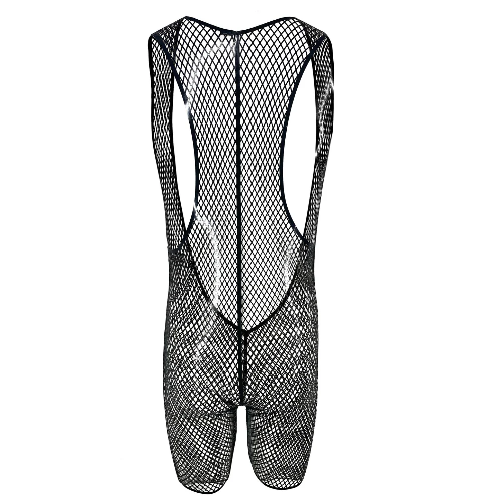 Stellar Fishnet Singlet